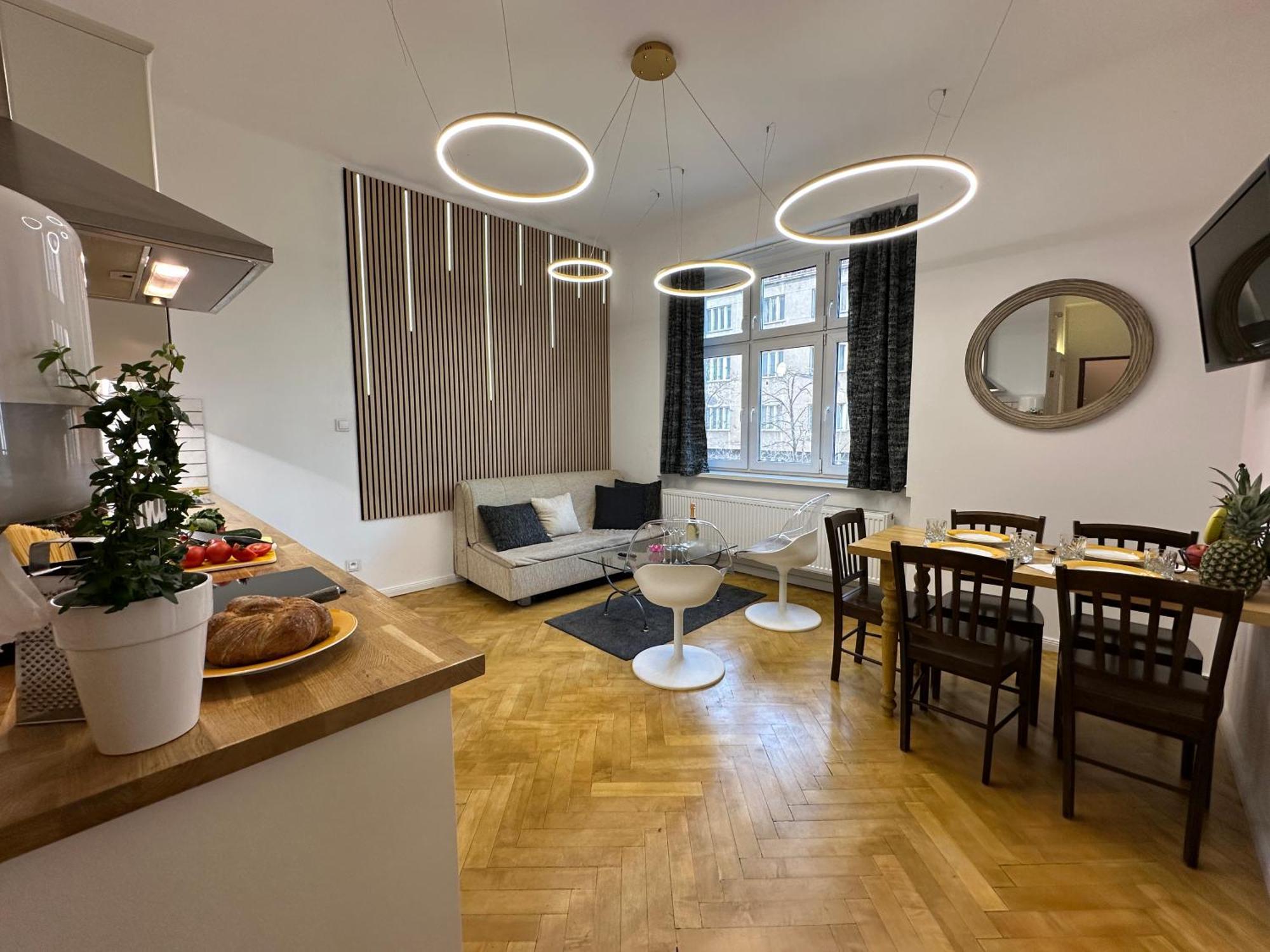 Karlin Oasis 2-Bedroom Apartment Praha Bagian luar foto